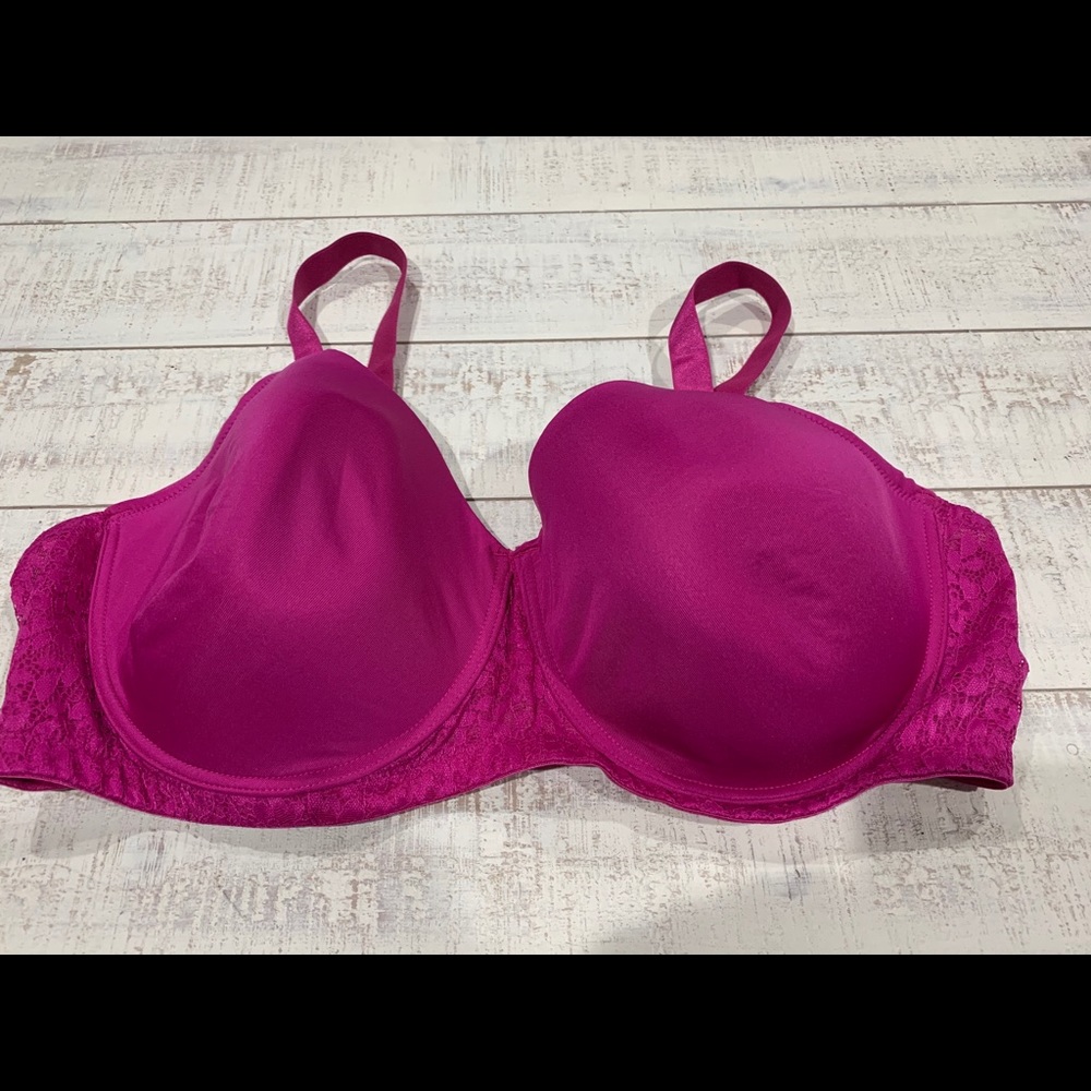 Full Beauty Fushia Pink Underwire Padded Catalogue